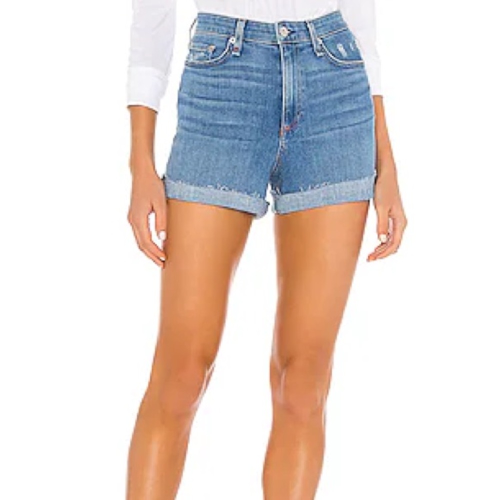 rag & bone Nina High Rise Short in Palmer Jean Short Size 26